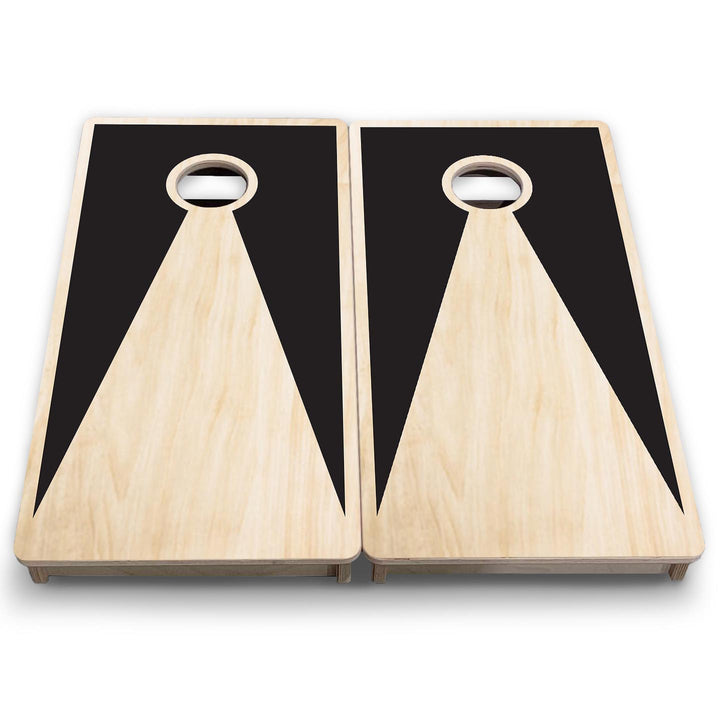 Natural Keyhole - Mini or Vacation Size Cornhole Boards