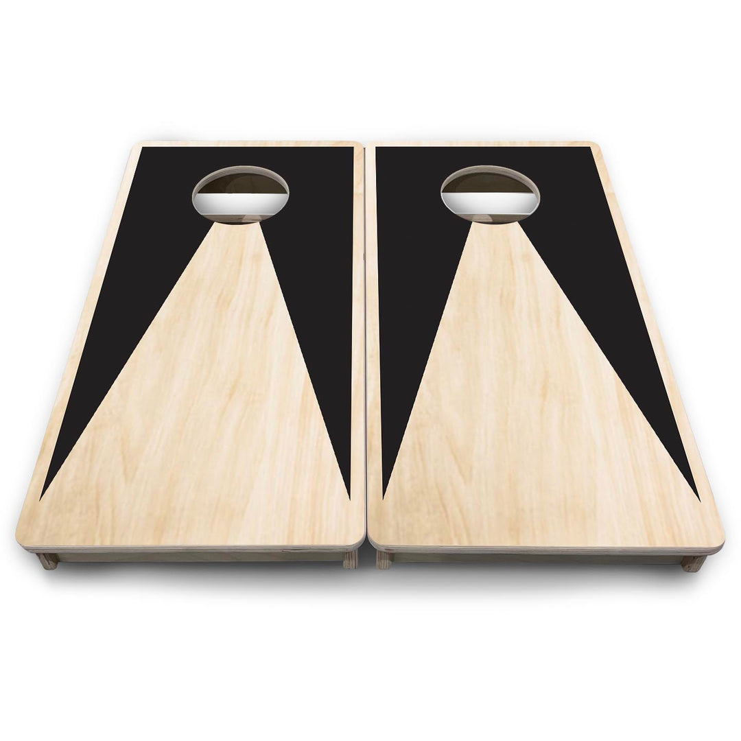Natural Keyhole - Mini or Vacation Size Cornhole Boards