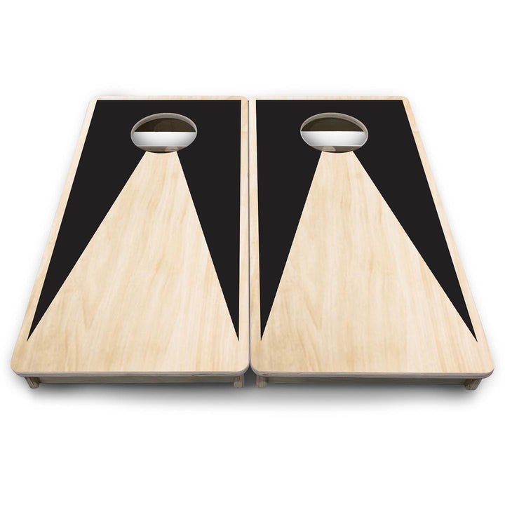 Natural Keyhole - Mini or Vacation Size Cornhole Boards