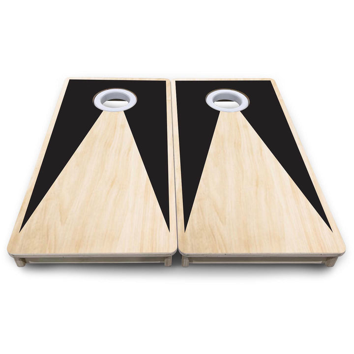 Natural Keyhole - Mini or Vacation Size Cornhole Boards
