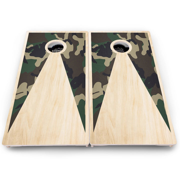 Natural Keyhole Cornhole Boards – Pro Lite or Pro Elite