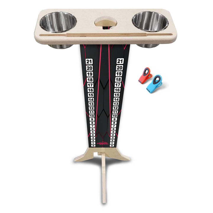 Glow Hole Black Background - Score Stand