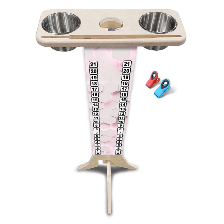 Glow Hole White Background - Score Stand