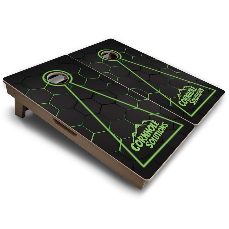 Vacation Cornhole Boards - Neon Nightfall