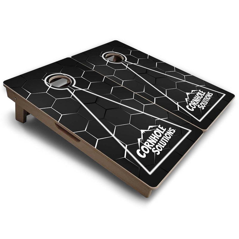 Vacation Cornhole Boards - Neon Nightfall