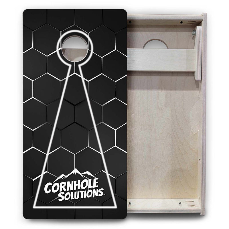 Vacation Cornhole Boards - Neon Nightfall