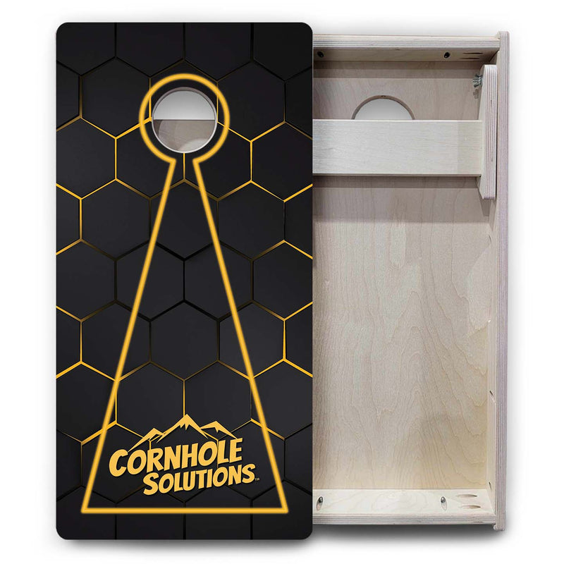 Vacation Cornhole Boards - Neon Nightfall