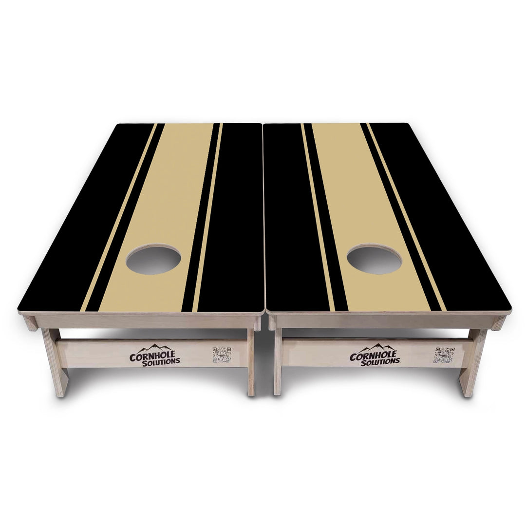 Racing Stripe Cornhole Boards – Tournament Series