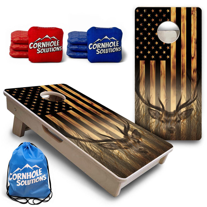 Hidden Deer - Mini or Vacation Size Cornhole Boards