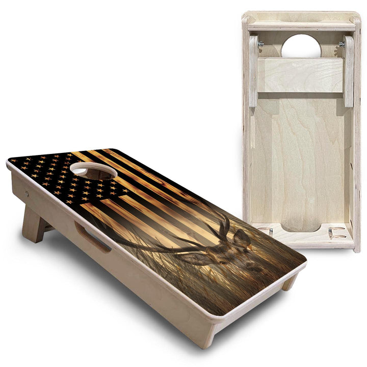 Hidden Deer - Mini or Vacation Size Cornhole Boards