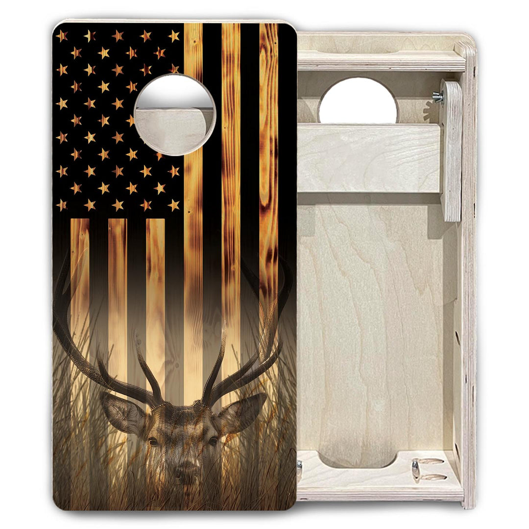 Hidden Deer - Mini or Vacation Size Cornhole Boards