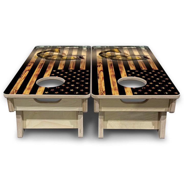 Hidden Fish - Mini or Vacation Size Cornhole Boards