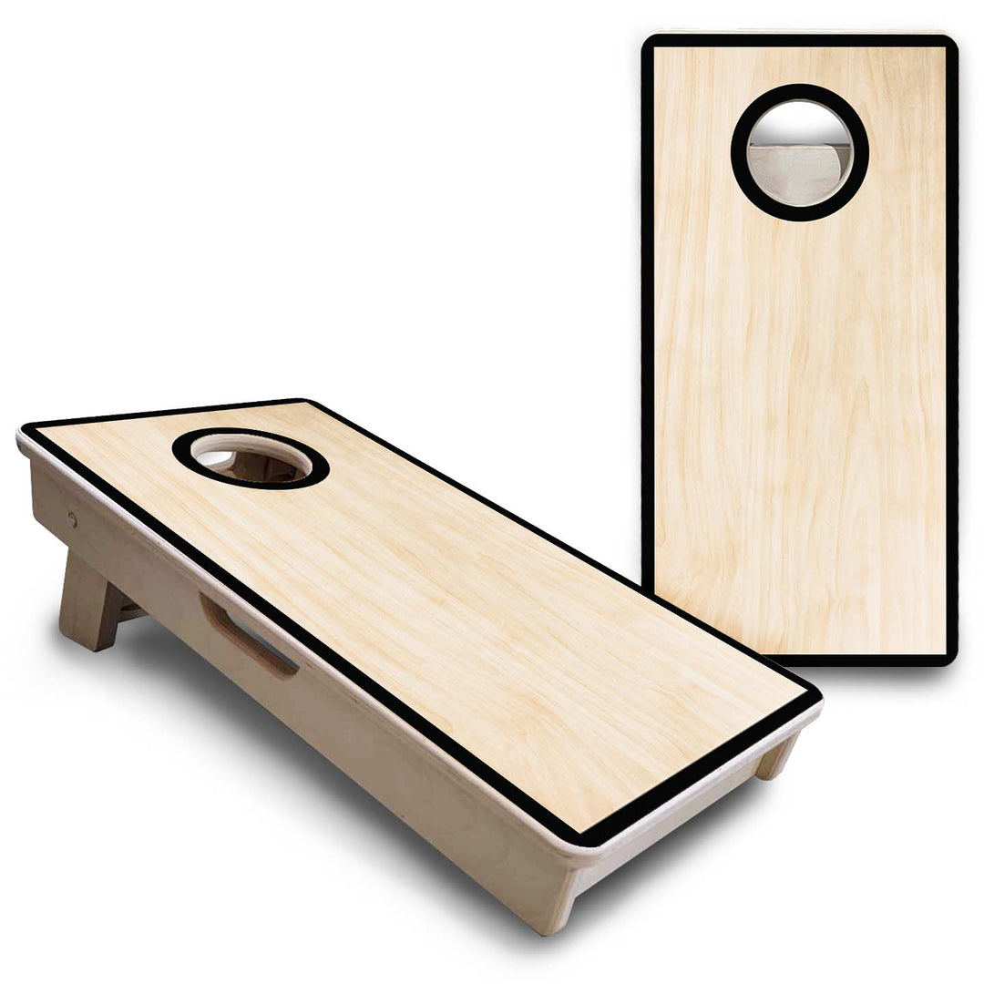 Red/Black Hole Ring - Mini or Vacation Size Cornhole Boards