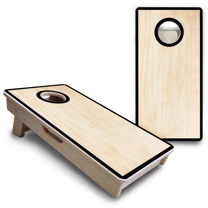 Red/Black Hole Ring - Mini or Vacation Size Cornhole Boards