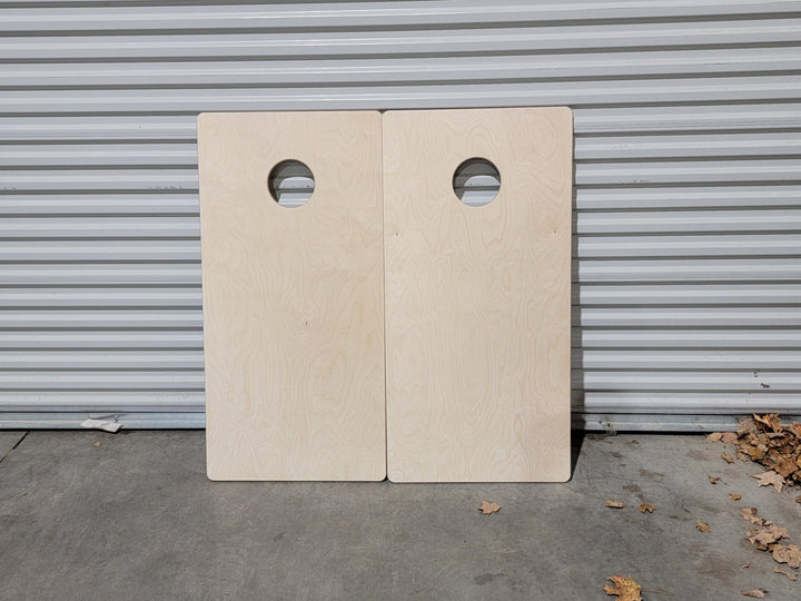 Plain DIY Cornhole Board Tops Only – 1 or 2 Sets - 18mm Baltic Birch