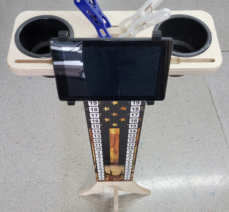 3D Printed Tablet/Phone Holder Brackets – for Score Stands (set of 2) Free Shipping!