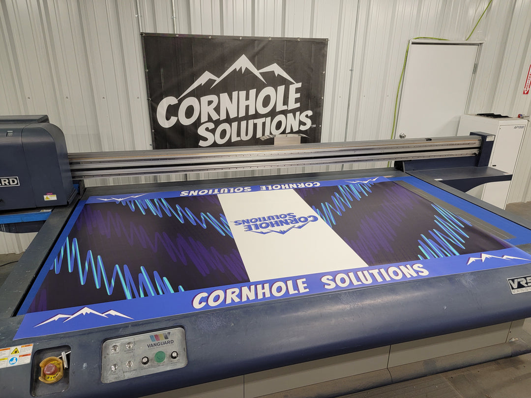 Custom Cornhole Pitching Mats (2 mats, 5'x8')