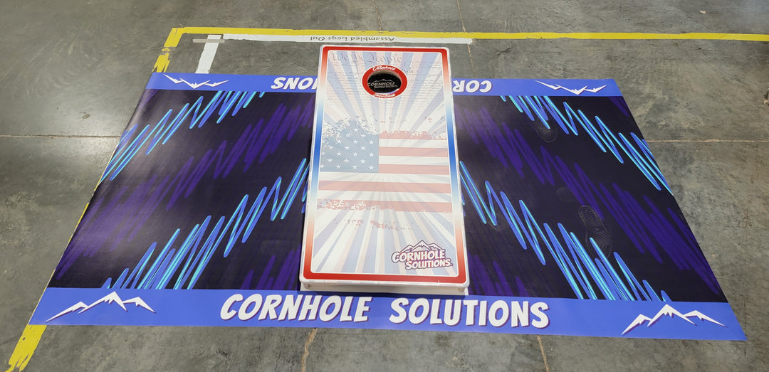 Custom Cornhole Pitching Mats (2 mats, 5'x8')