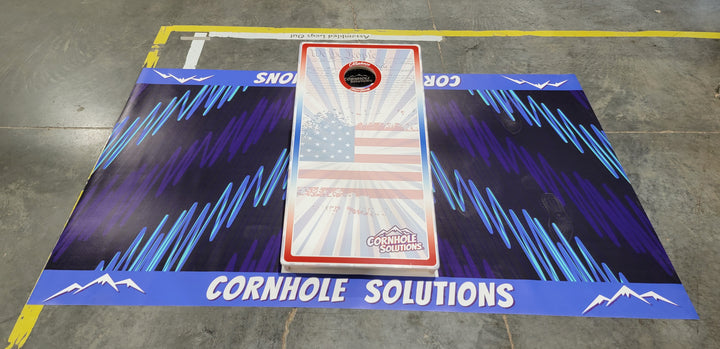 Custom Cornhole Pitching Mats (2 mats, 5'x8')