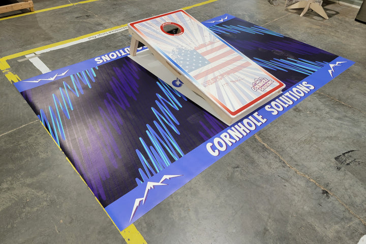 Custom Cornhole Pitching Mats (2 mats, 5'x8')