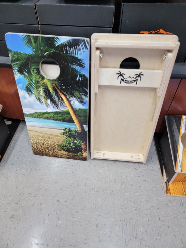 Scratch & Dent - Vacation and Mini Cornhole Boards + Free Mini Bags!