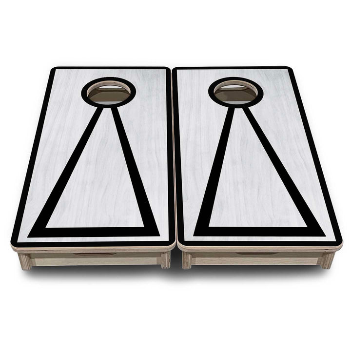 Mini Cornhole Boards - Grey Wash Designs