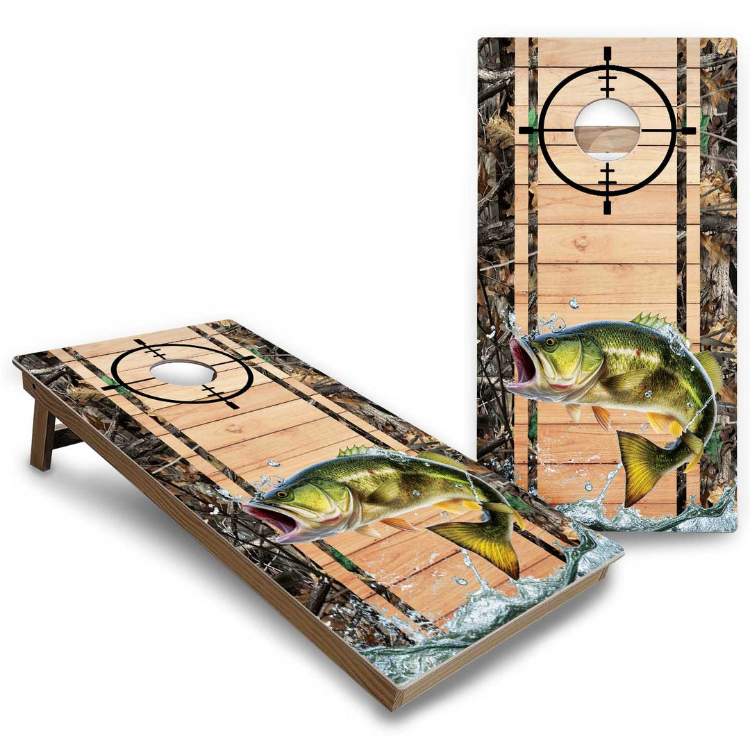 Hunting & Fishing Cornhole Boards - Backyard Series