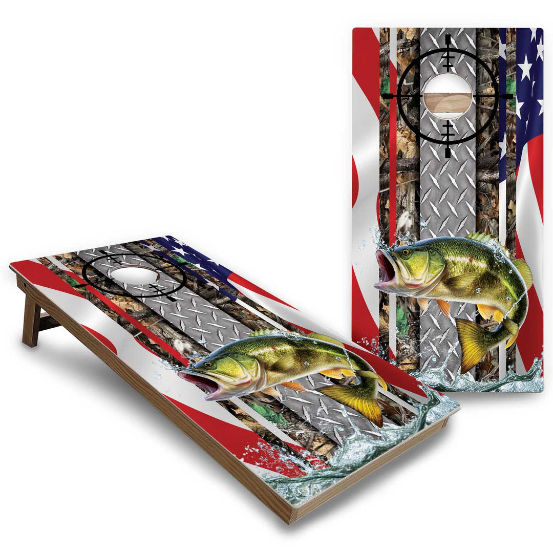 Hunting & Fishing Cornhole Boards - Backyard Series