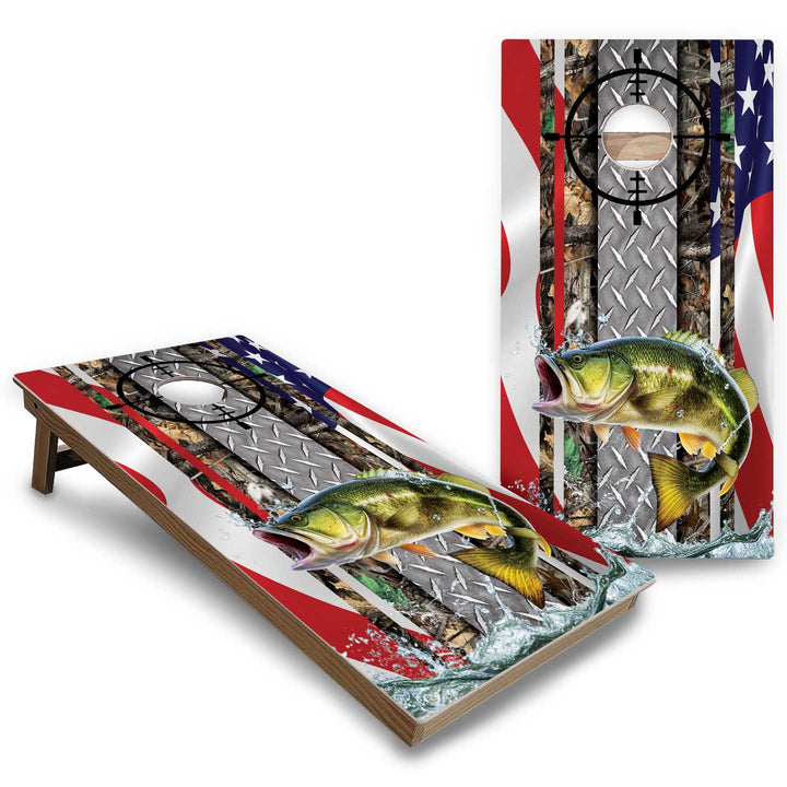 Hunting & Fishing Cornhole Boards - Backyard Series