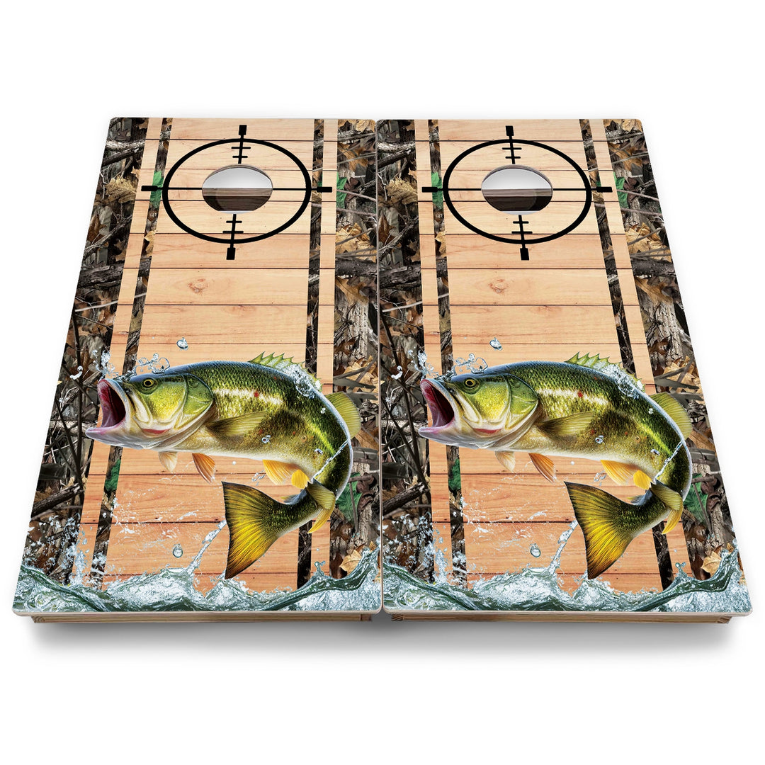 Hunting & Fishing Cornhole Boards - Backyard Series