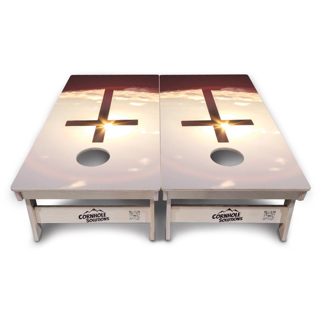 Cross Cornhole Boards – Tournament Series