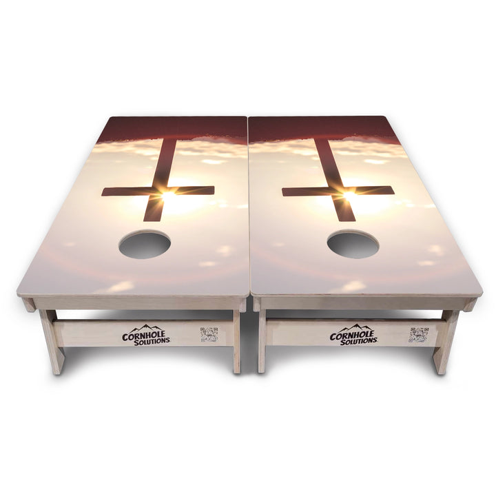 Cross Cornhole Boards – Tournament Series