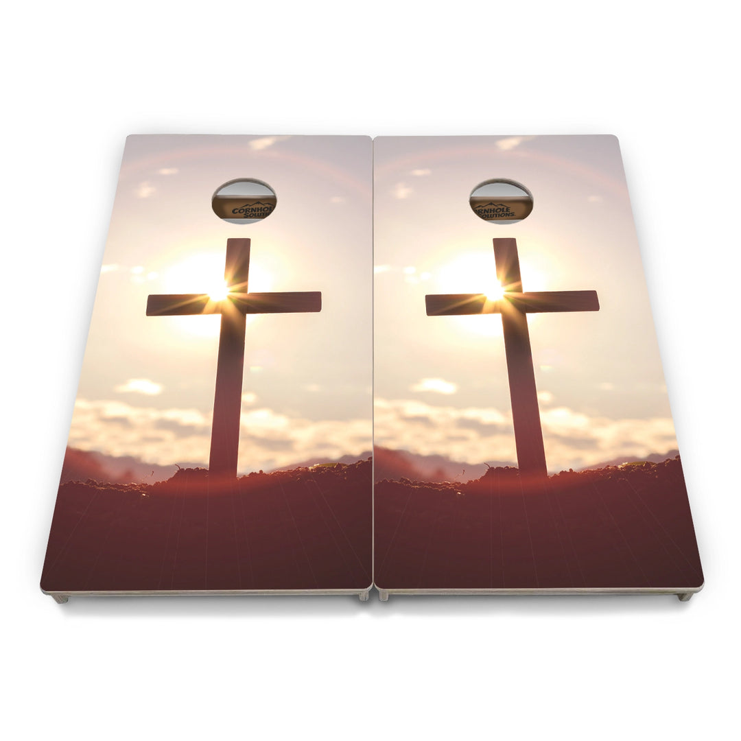 Cross Cornhole Boards – Tournament Series