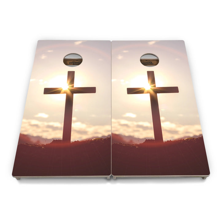 Cross Cornhole Boards – Tournament Series
