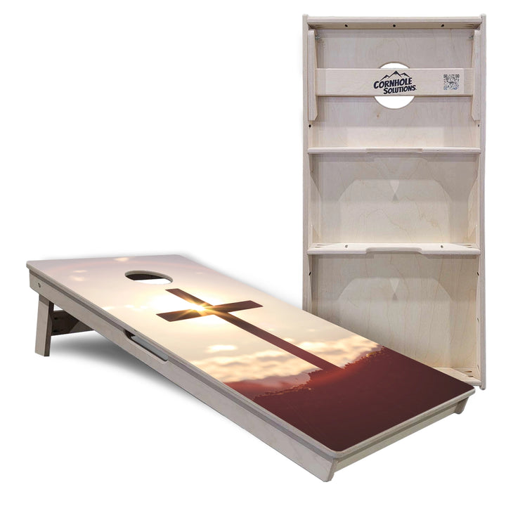Cross Cornhole Boards – Tournament Series