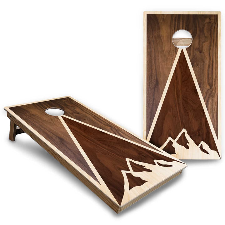 Beach & Mountain Cornhole Boards - Backyard Series