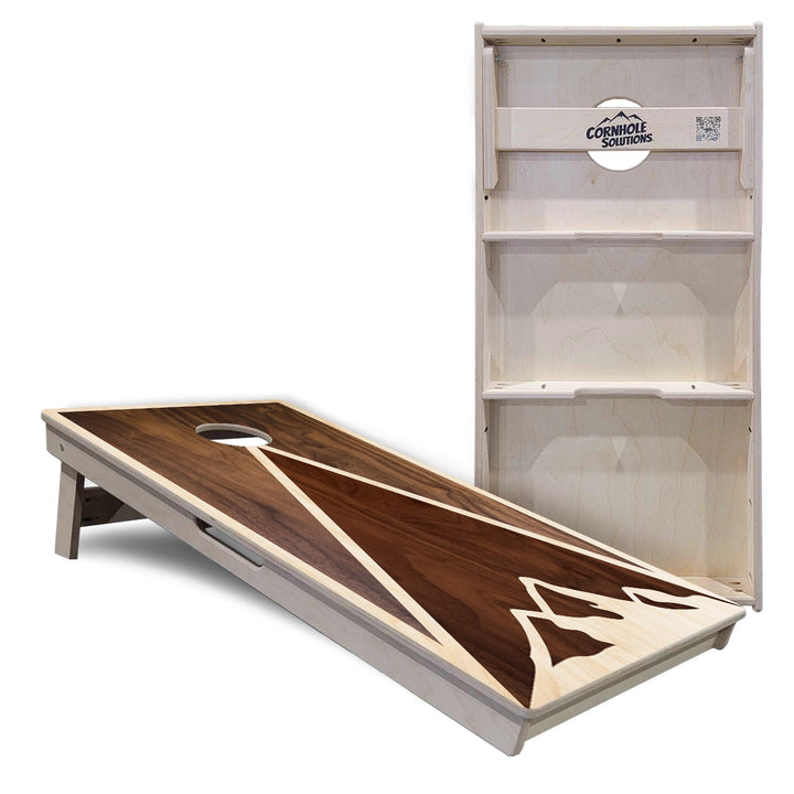 Stain Look Mountain Cornhole Boards – Tournament Series