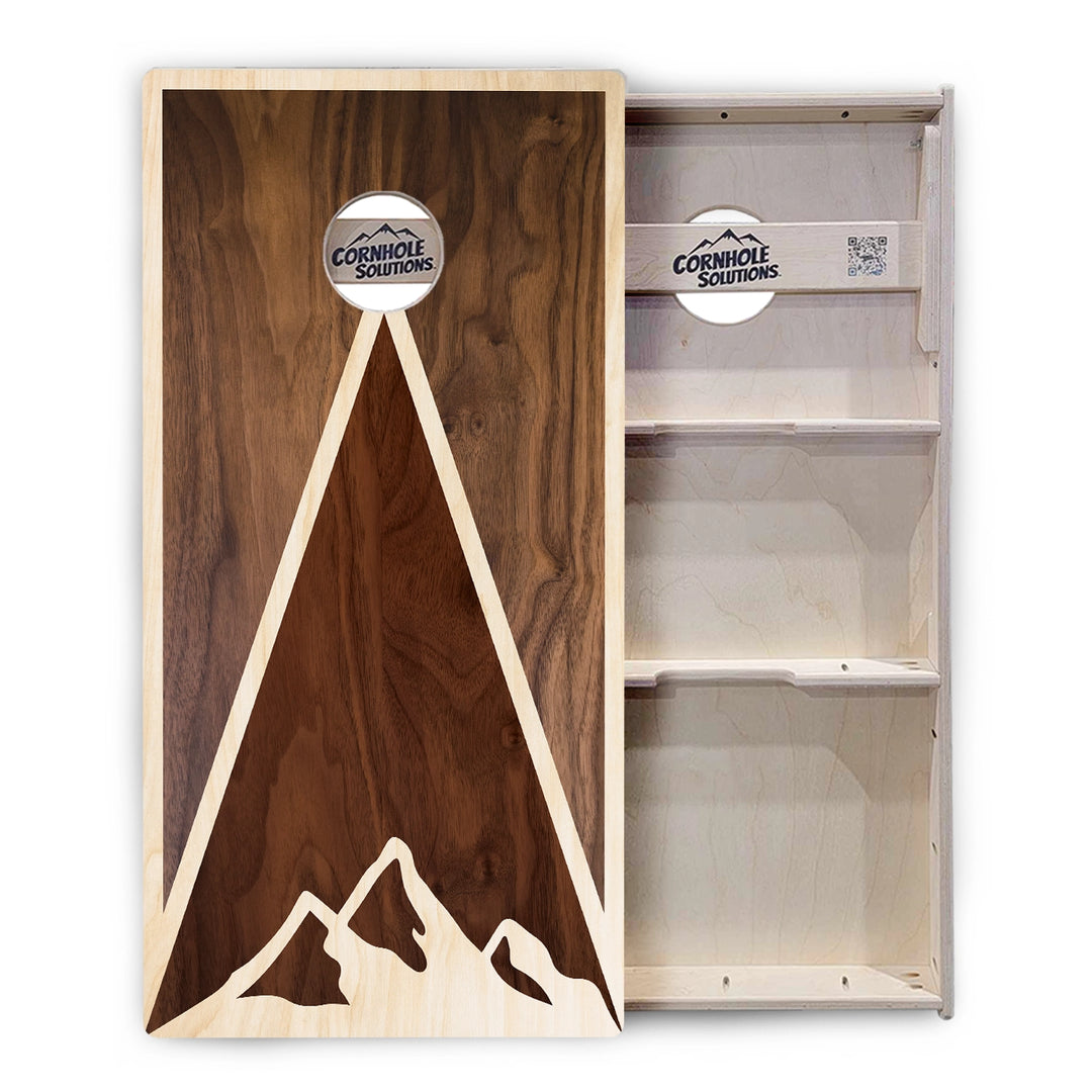 Stain Look Mountain Cornhole Boards – Tournament Series