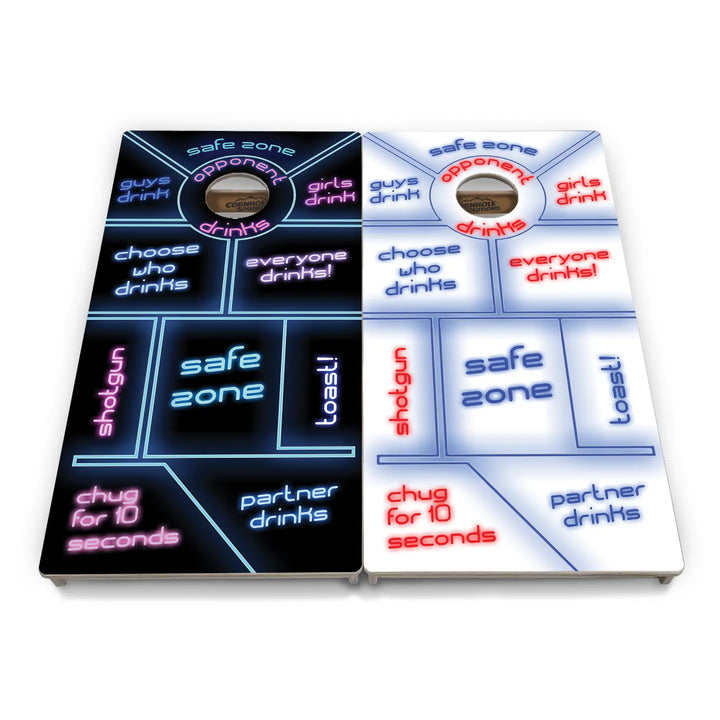 Drinking Game Cornhole Boards – Tournament Series