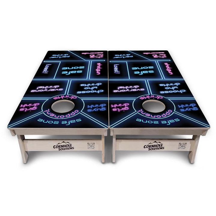 Drinking Game Cornhole Boards – Tournament Series