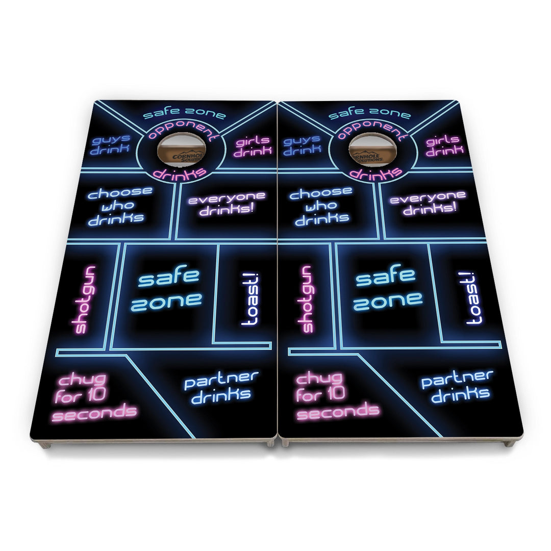 Drinking Game Cornhole Boards – Tournament Series