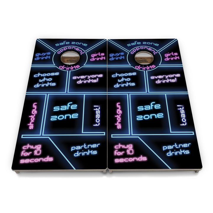 Drinking Game Cornhole Boards – Tournament Series