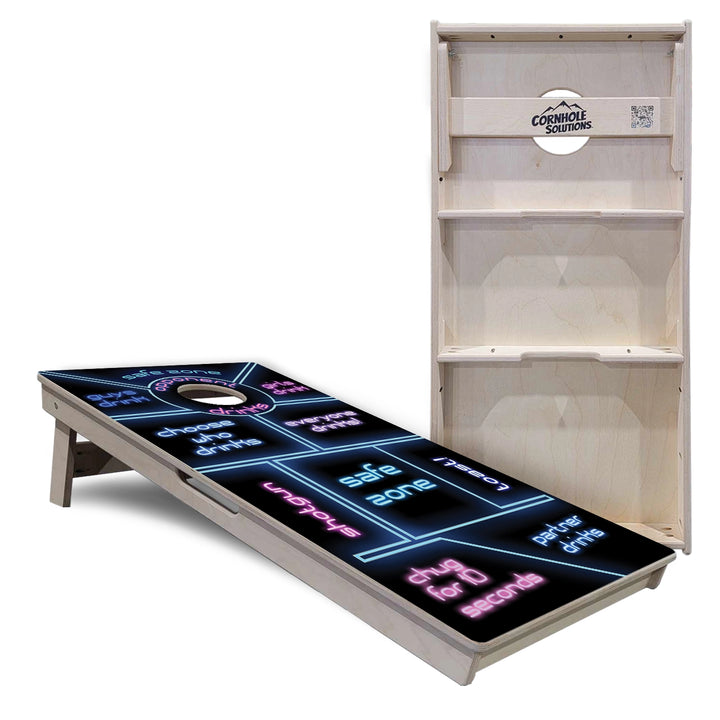 Drinking Game Cornhole Boards – Tournament Series