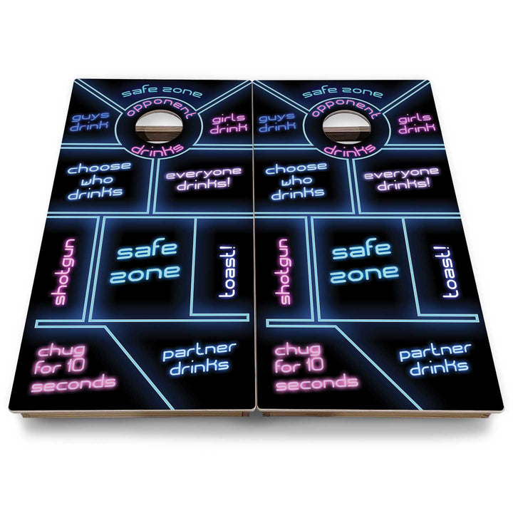 Drinking Game Cornhole Boards - Backyard Series