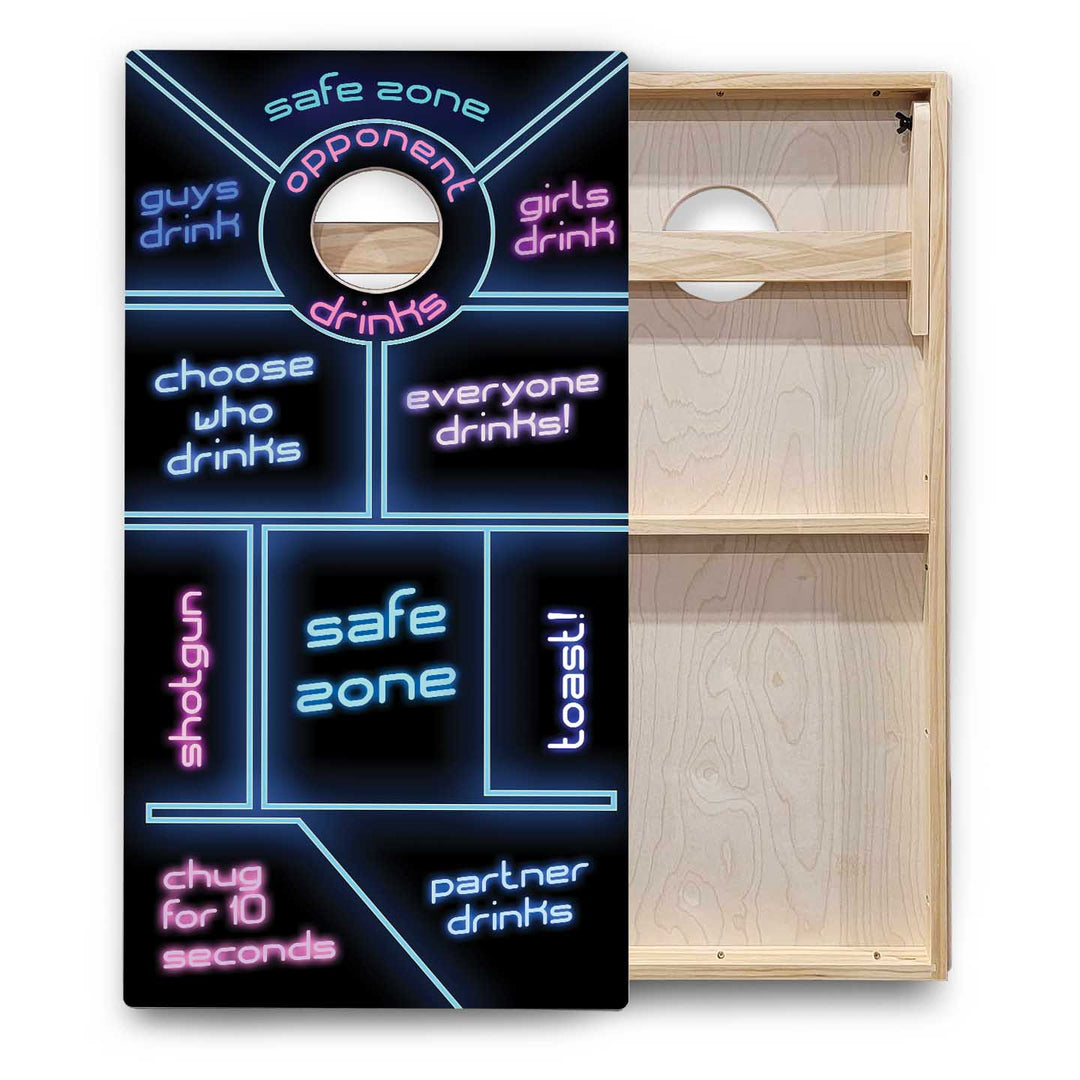 Drinking Game Cornhole Boards - Backyard Series