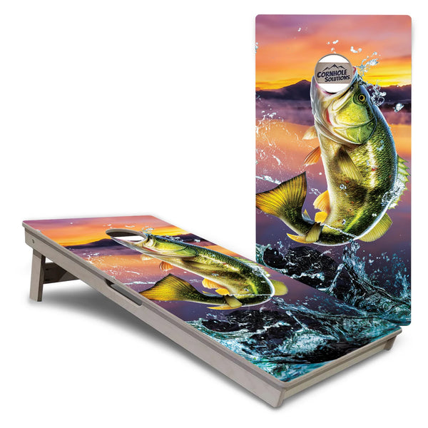Bass Hole Cornhole Boards – Tournament Series