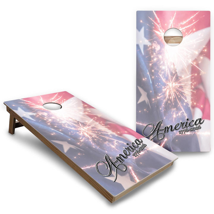 America 1776-2026 Cornhole Boards - Backyard Series "Limited Edition"