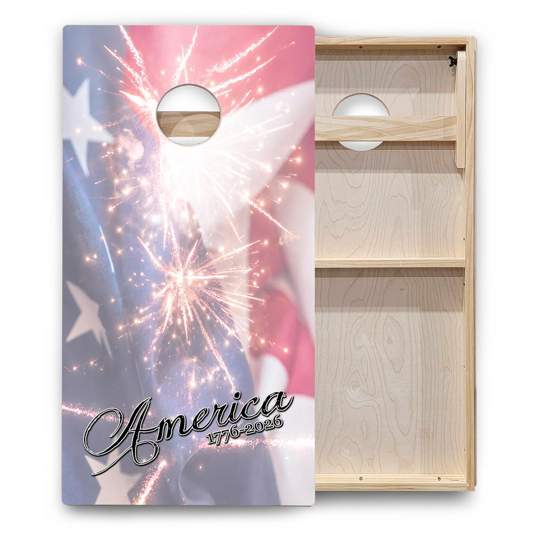 America 1776-2026 Cornhole Boards - Backyard Series "Limited Edition"