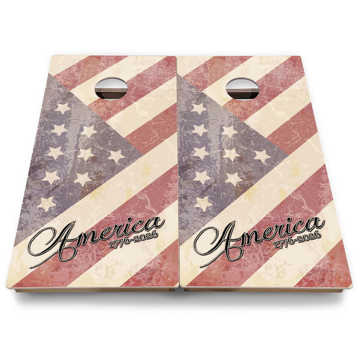 America 1776-2026 Cornhole Boards - Backyard Series "Limited Edition"