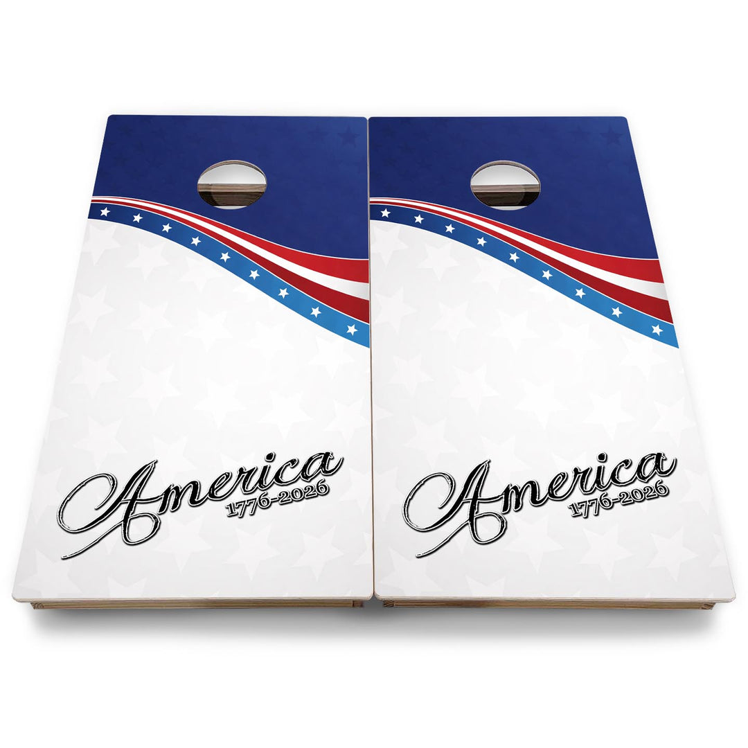 America 1776-2026 Cornhole Boards - Backyard Series "Limited Edition"